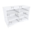 Ver imagem 5 de BALCÃO EXPOSITOR LOJA 100% MDF M208.2021.B (LOJA, COMÉRCIO) MUNDI MOVEIS