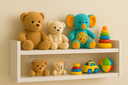 Ver imagem 1 de Prateleira de Mdf para Parede Quarto Criança Bebê Brinquedos:branco