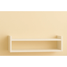 Prateleira de Mdf para Parede Quarto Criança Bebê Brinquedos:branco - 2