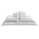 Ver imagem 2 de Jogo de Cama Queen 300 Fios Elements - Camesa Branco/marinho