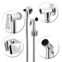 Ver imagem 4 de Kit Desviador Ducha/chuv Flexivel 1,80 M Gatilho Suporte
