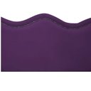Ver imagem 3 de Cabeceira King Bari P02 195 cm Para Cama Box Suede Roxo