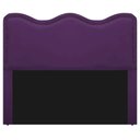 Ver imagem 6 de Cabeceira King Bari P02 195 cm Para Cama Box Suede Roxo