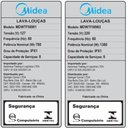 Ver imagem 5 de Lava Louças 8 Serviços Branca Touch Plus Midea MDWTF08W2 - 220V