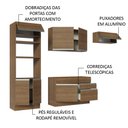 Ver imagem 5 de Armário de Cozinha Completa 270cm Rustic Glamy Madesa 15