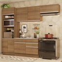 Ver imagem 1 de Armário de Cozinha Completa 270cm Rustic Glamy Madesa 15