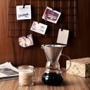 Ver imagem 5 de Cafeteira Vidro Borossilicato C/filtro Inox 500 Ml Lyor