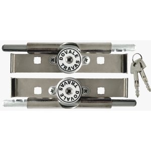 Fechadura Cadeado Porta de Aço Lateral Interna Chapa Tetra Par - Dovale - 87008
