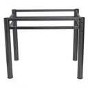 Ver imagem 1 de Pé Base de Mesa Jantar para Tampos Pedra Granito Vidro 1,20 Cor:texturizado