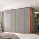 Ver imagem 1 de Guarda Roupa Casal Venus Mdf 6 Portas e 6 Gavetas Moderna Mobília
