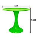 Ver imagem 4 de Boleira de Plástico Grande Gaia Verde Neon - 32cm