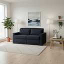 Ver imagem 1 de Sofa Cama Casal Sofia 2 Lugares 170cm com Pés de Madeira Talento Móveis