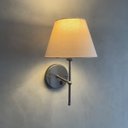 Ver imagem 1 de Arandela Luminária de Parede Clássica com Interruptor e Cúpula Ref 19 Decoração Casa Sala Quarto