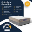 Ver imagem 5 de Cama Box + Colchão Gazin de Espuma D60 Double Face Force Plus Casal 138 cm