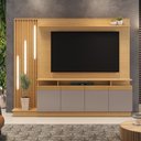 Ver imagem 2 de Estante Home para TV até 65 Polegadas Absoluto JCM Móveis Jequitibá/Silver