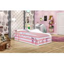 Ver imagem 4 de Cama Infantil com Colchão Bailarinas Meninas 100% Mdf para Quarto Infantil
