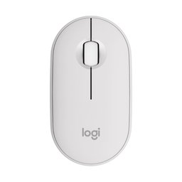 Mouse sem Fio Logitech Pebble 2 M350s - Bluetooth - 4000dpi - Branco - 910-007047 - 1