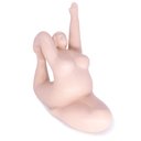 Ver imagem 1 de Enfeite Decorativo Yoga Rosa em Cerâmica Estilo Nórdico 22,3 Cm F04 - D’Rossi