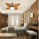 Ver imagem 5 de Ventilador de Teto Jet Aspen Venti-delta Cobre 4Pás Freijó+Controle 110v