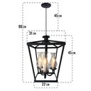 Ver imagem 2 de Luminaria Ferro Para Espaços de Festas Estilo Lampião Com Cúpulas De Vidro Libertas Rosas Artesanato