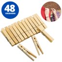 Ver imagem 4 de Prendedor de Roupas em Madeira | 48 Un | Utilimix