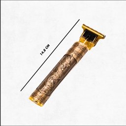 Máquina de Barbear e Cortar Cabelo Profissional Recarregável - 4