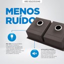 Ver imagem 4 de Kit Cuba Dupla Gourmet com Acessórios Solo 35x35x40 e Válvula e Escorredor e Tampa Arell