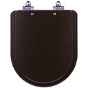 Ver imagem 1 de Assento Sanitário Fechamento Lento Carrara Marrom Fosco para vaso Deca