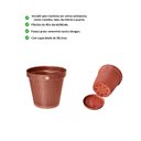 Ver imagem 5 de Kit C/ 3 Vaso Redondo Rattan Terracota 36lt Anti Dengue