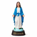 Ver imagem 1 de Imagem de Nossa Senhora Das Graças de Borracha Inquebrável - 22 cm