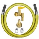 Ver imagem 3 de Kit p/Instalação 90 Graus de Fogão e Cooktop 1,50m Roco