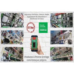 Kit Campainha sem Fio Cib 101 Preta Intelbras com Protetor - 5