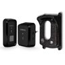 Kit Campainha sem Fio Cib 101 Preta Intelbras com Protetor - 1