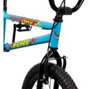 Ver imagem 3 de Bicicleta Aro 20 Bmx Infantil Flay Aro Aero Freio V-brake Menino 6, 7, 8, 9, 10 + Anos - Azul Claro