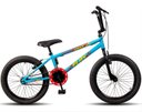 Ver imagem 2 de Bicicleta Aro 20 Bmx Infantil Flay Aro Aero Freio V-brake Menino 6, 7, 8, 9, 10 + Anos - Azul Claro