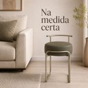Ver mais imagens de Puff Evans Metal Champagne Couríssimo Fendi
