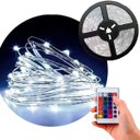 Ver imagem 2 de Fio de Fada Leds Branco 100 Lâmpadas Musical Natal 10m Usb