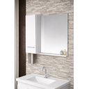 Ver imagem 3 de Kit Gabinete Cuba e Espelheira 74cm para Banheiro 100% Mdf:branco