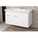 Ver imagem 2 de Kit Gabinete Cuba e Espelheira 74cm para Banheiro 100% Mdf:branco