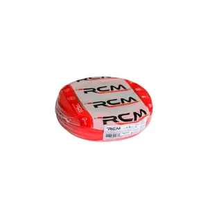 Fio Cabo Flexível 2,5mm Vermelho Rolo 100m RCM