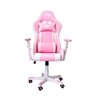 Cadeira Gamer Fox Racer RGB Rosa com Iluminação (Led) - Branco - 3