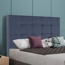 Ver imagem 7 de Cabeceira Queen 158 cm Berlin Veludo Azul Soon