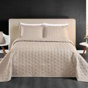 Ver imagem 1 de COBRE LEITO AGATA KING 3 PCS - Caqui