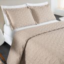 Ver imagem 3 de COBRE LEITO AGATA KING 3 PCS - Caqui