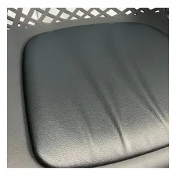 Cadeira de Jantar Web com Assento Estofado Madeira Maciça Premium Preto - 6