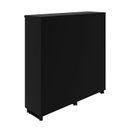 Ver mais imagens de Armário Alto Duplo 1,58m para Escritório com 4 Portas de Abrir e Puxadores Metálicos F5 Office