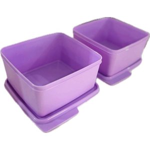 Tupperware Kit 2 Peças Potes Basic Line 1,2l Lavanda Kit 2 Peças Potes Basic Line 1,2l Lavanda