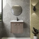 Ver imagem 2 de Gabinete Armario para Banheiro 100% MDF com Cuba - Siena Munique 50cm