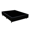 Ver imagem 1 de Cama Box Viúva Sintético King Design Preto 128x188x40