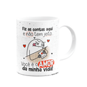 Ver imagem 2 de Caneca Flork Namorados - Você É o Amor da Minha Vida! - Branca